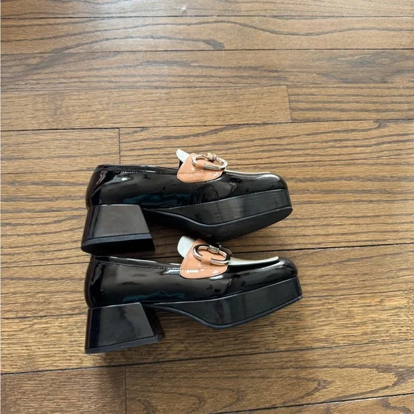 Jeffrey Campbell Student Platform Loafers - Picture 3 of 5